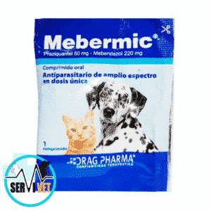 Mebermic antiparasitario interno para perros y gatos